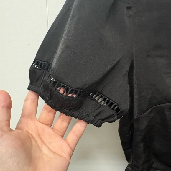 Forever 21 Black Tiered V-Neck Maxi Dress - Picture 5 of 5